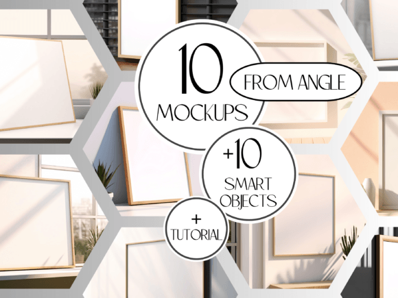 Download 10 Frame Mockup Bundle, Frame PSD Mockup - Psd mockup Collection