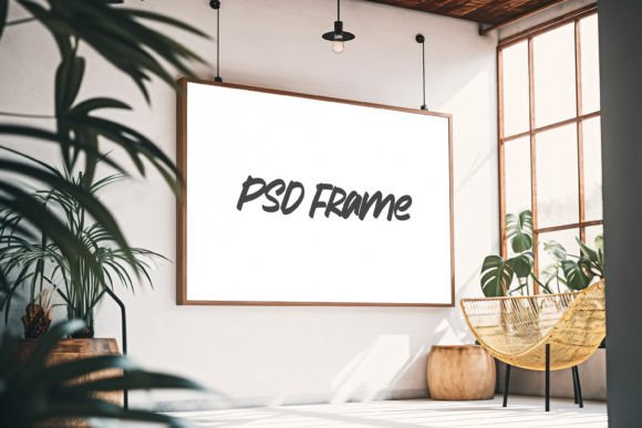 Download Horizontal Frame PSD Mockup - Psd mockup Collection